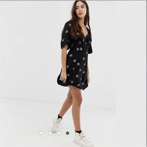 Free People Clove Mockingbird Mini Dress Size 4